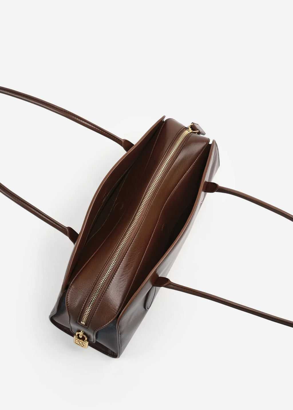 Gabrielle East-West Shoulder Bag - Brown